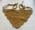 Goldenrod Solid stitch bandana