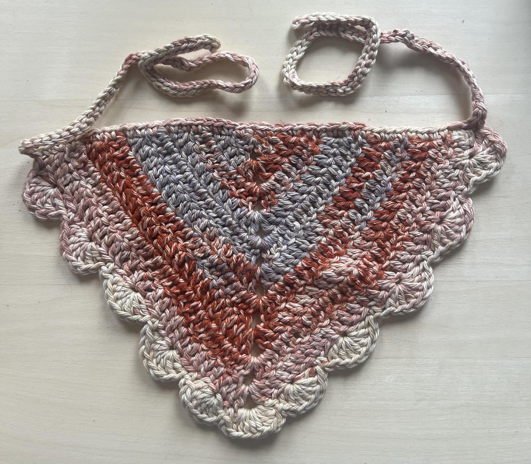 Rustic Solid stitch bandana