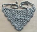 Silver Granny stitch bandana