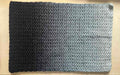 Gray-Black-Gray ombre blanket scarf