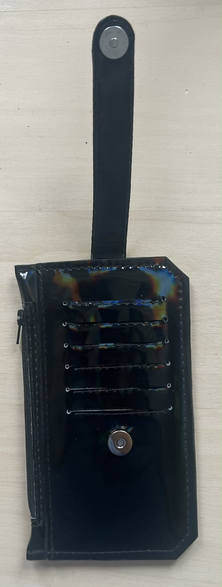 Black Holographic Purse Pal