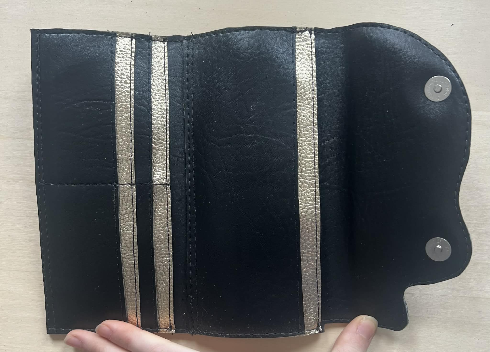 Black Skull Wallet