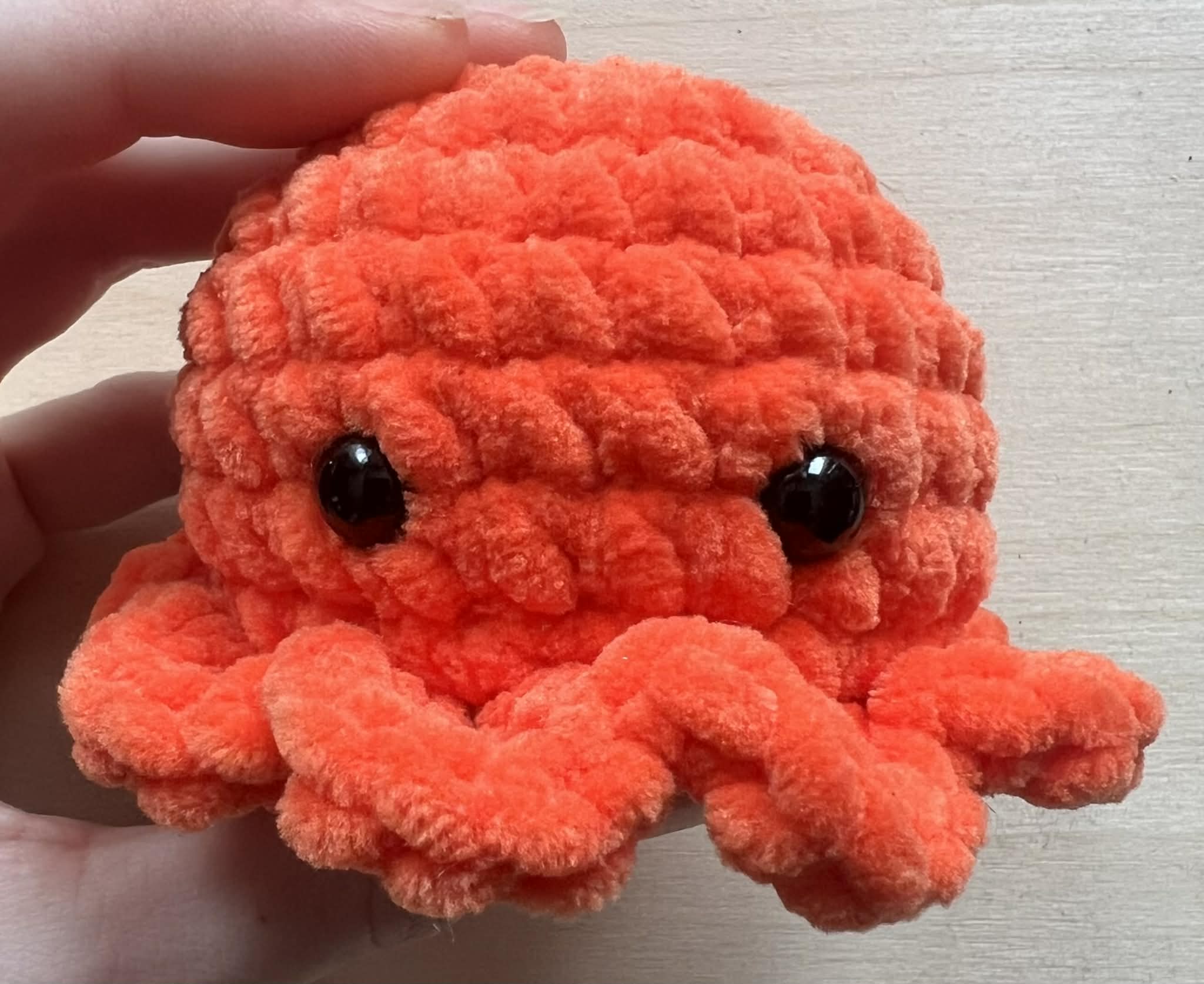 Blaze Orange Mini Octopus