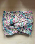 Blossomopolis twisted double knit ear warmer