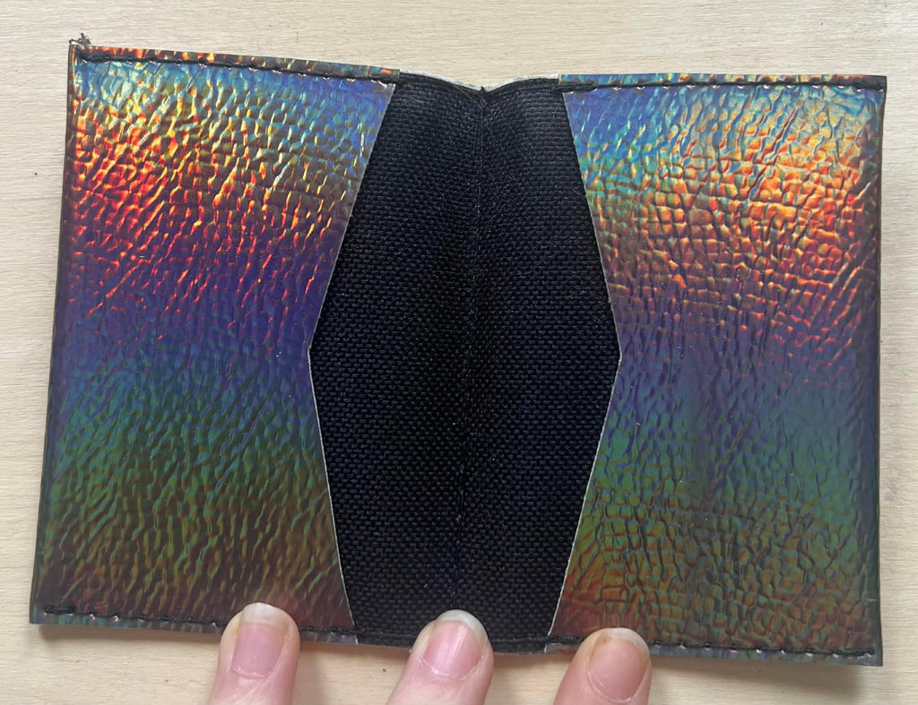 Oil Slick super slim Card Holder