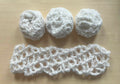 White Unrollable Dish Scrubby