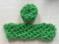 Lime Green Unrollable Dish Scrubby