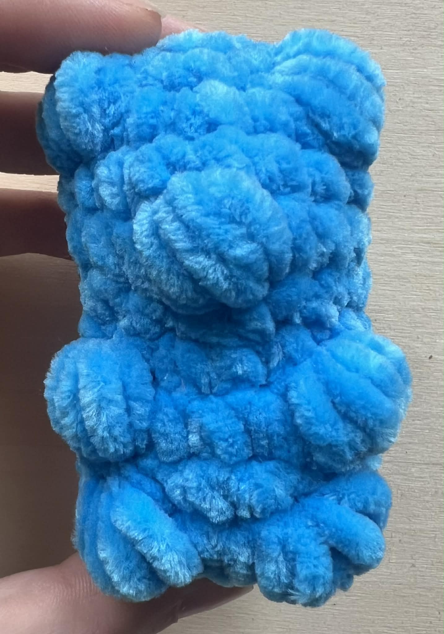 Electric Blue Mini Gummy Bear