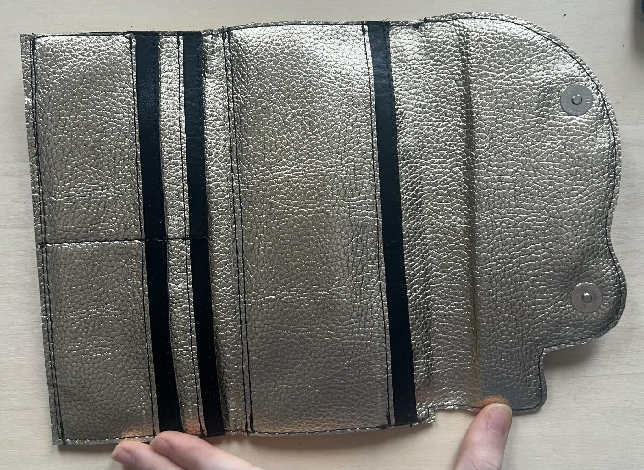 Gold Skull Wallet