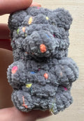 Gray Rainbow Confetti Mini Gummy Bear