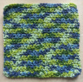 Blueberrys and Grapes washcloth