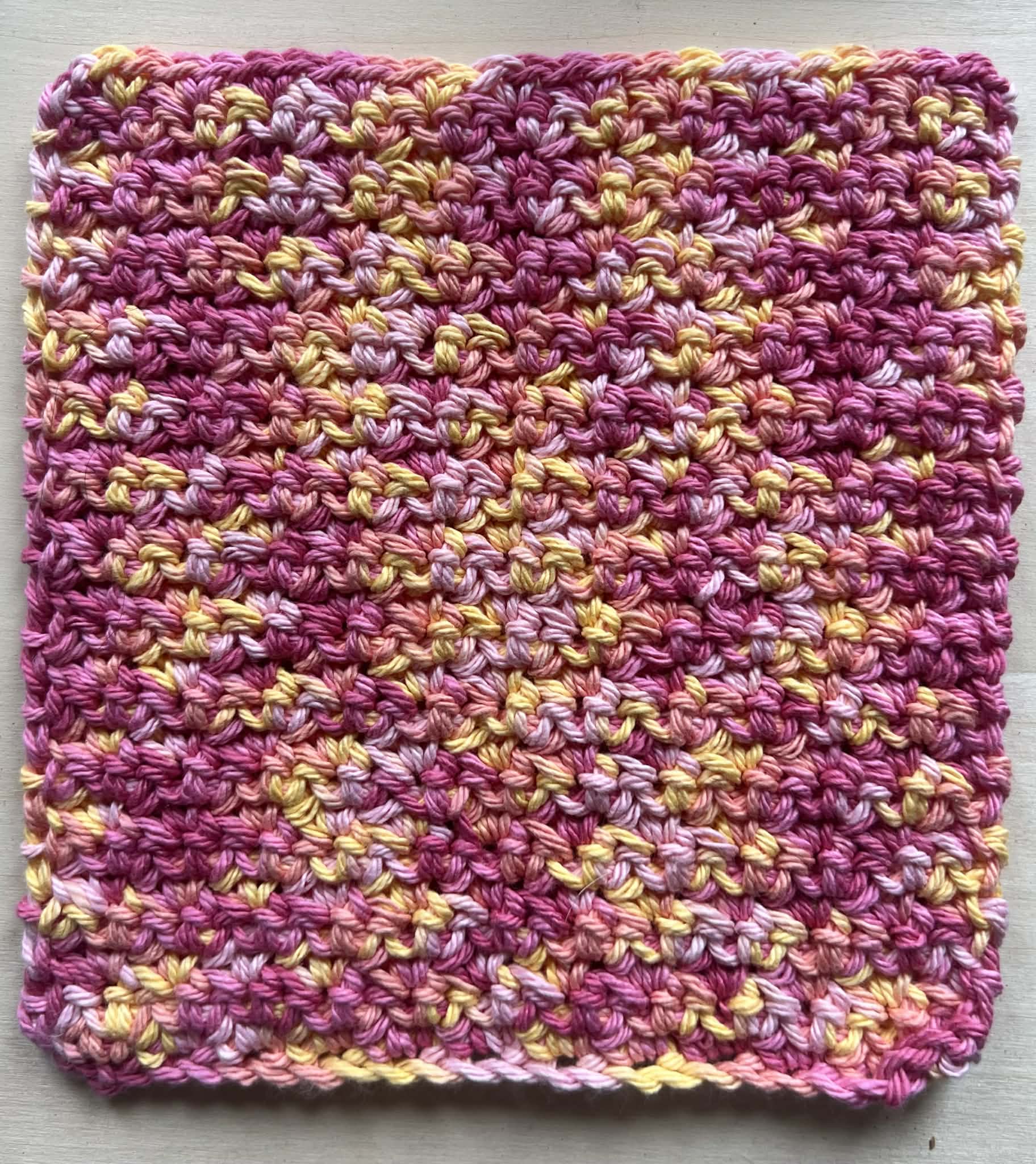 Citrus Sorbet washcloth