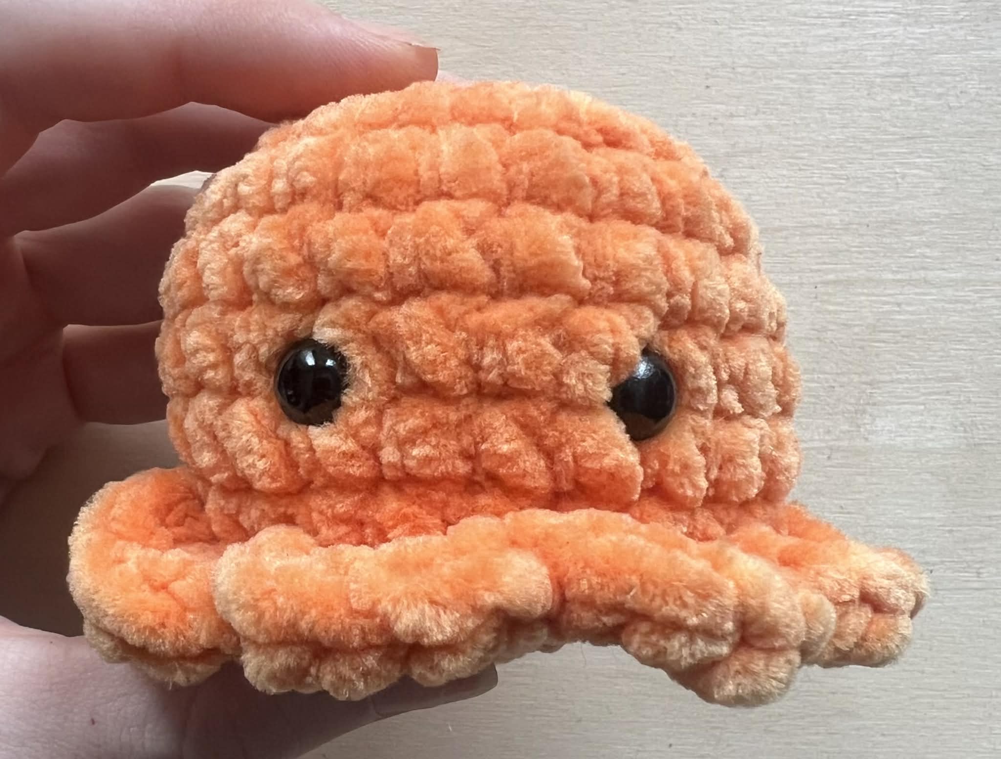Orange Mini Octopus