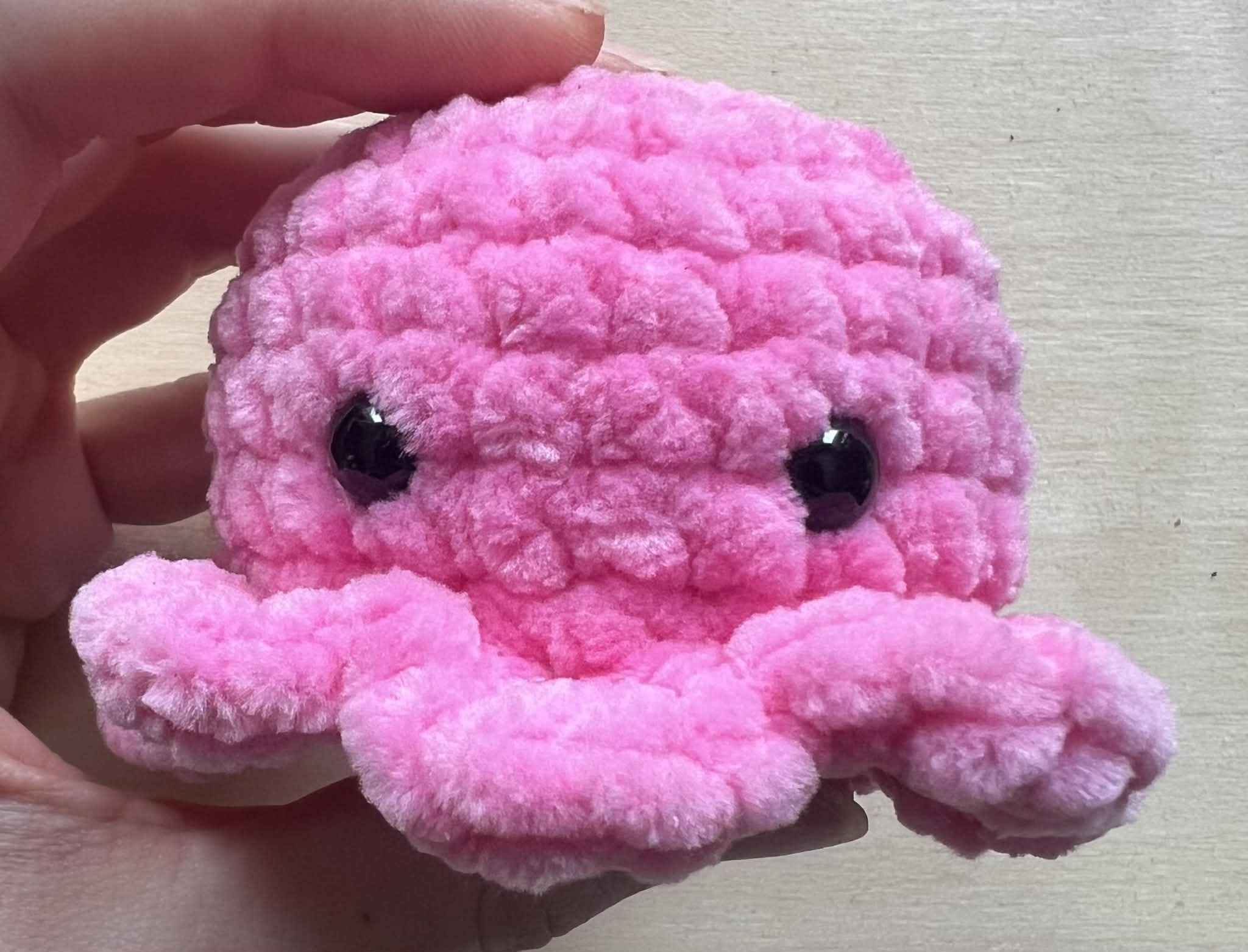 Pink Mini Octopus