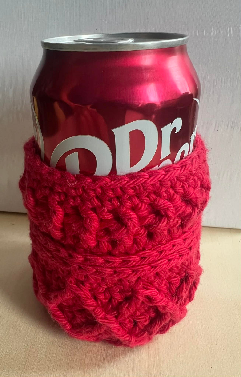 Red diamond can koozie