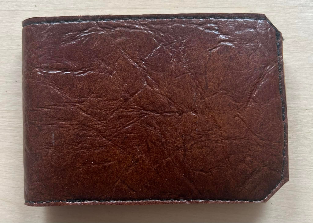 Brown Single Fold Wallet