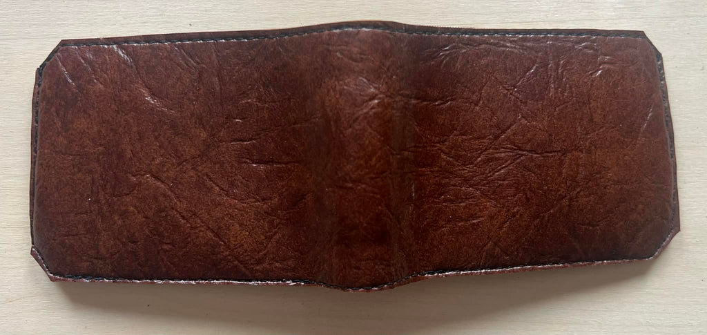 Brown Single Fold Wallet