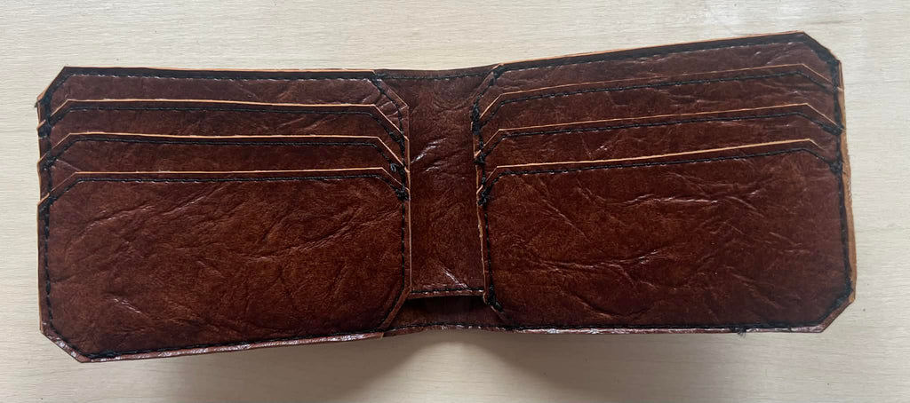 Brown Single Fold Wallet