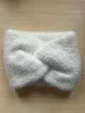 Feels like bliss twisted double knit ear warmer