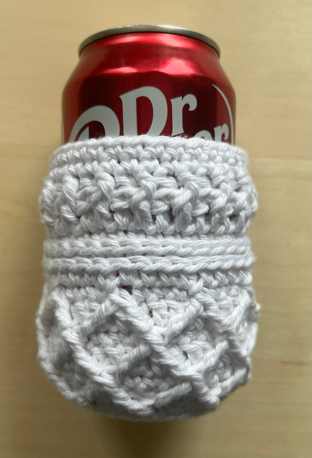 White Diamond can koozie