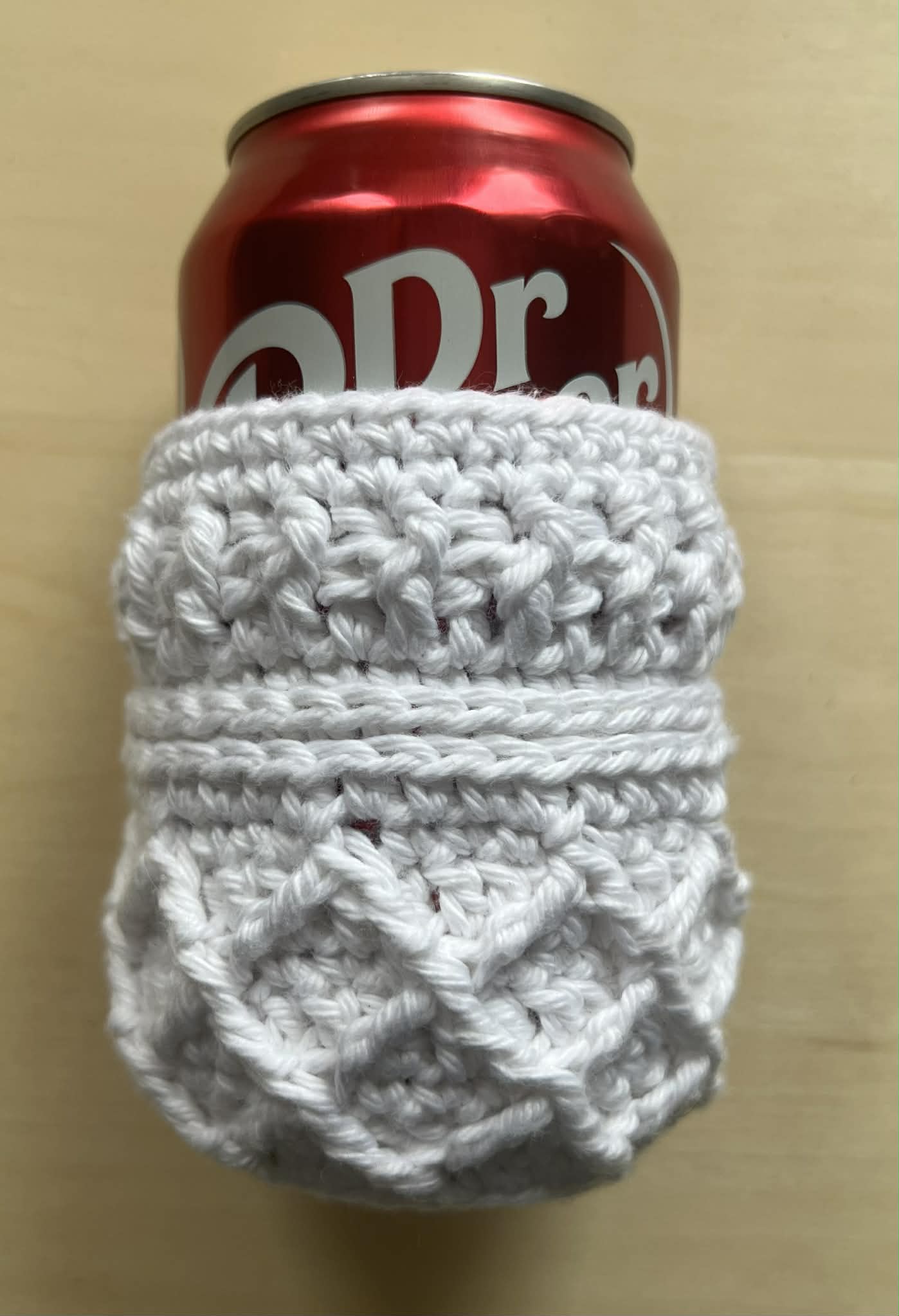 White Diamond can koozie