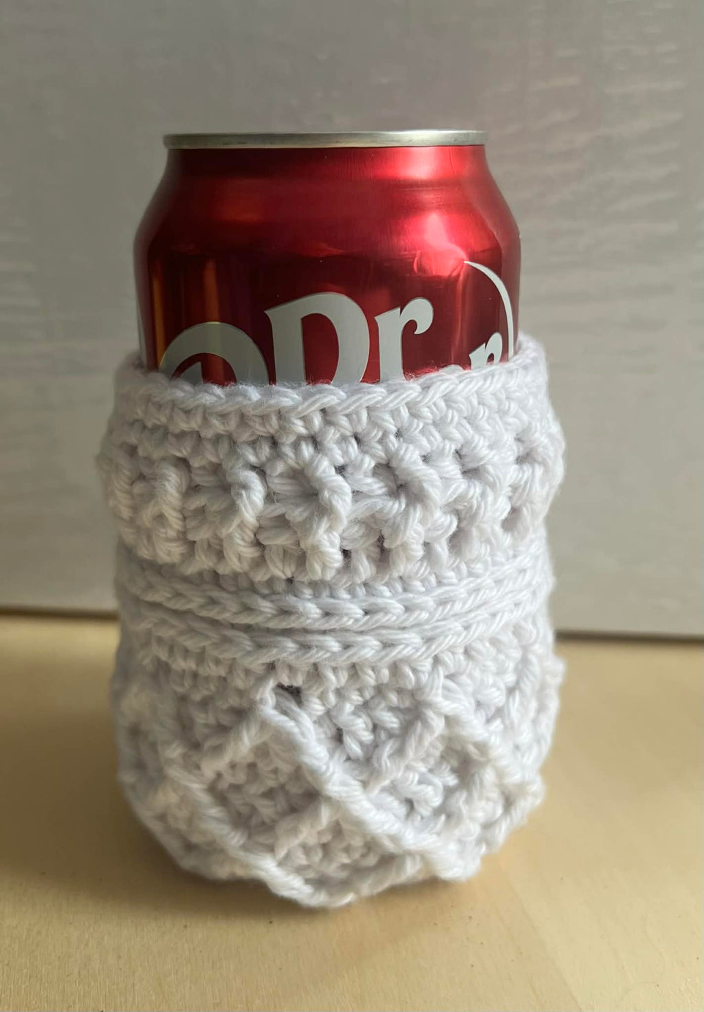 White Diamond can koozie