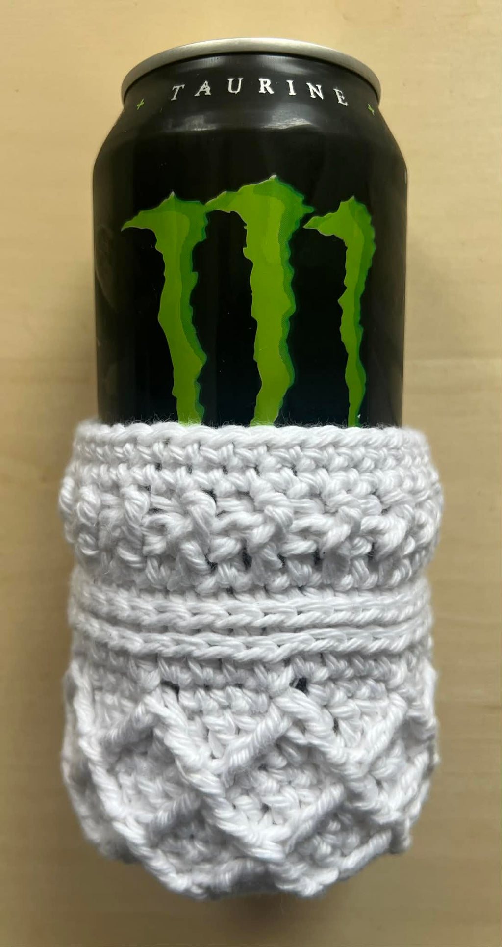 White Diamond can koozie