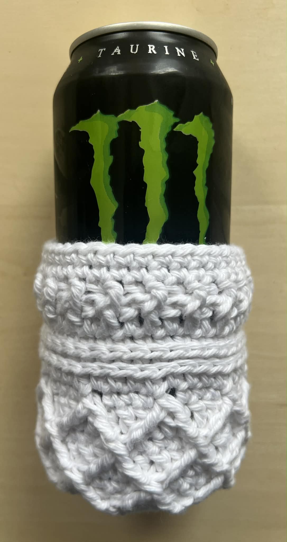 White Diamond can koozie
